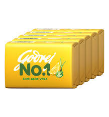 GODREJ NO.1 LIME ALOE VERA 4 +1 FREE SOAP
