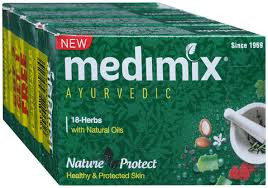 MEDIMIX  AYURVEDIC NATURE PROTECT SKIN SOAP BUY 3 GET 1 FREE