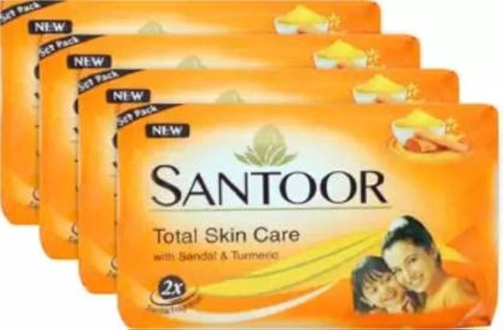 SANTOOR SOAP 4 PACK 46G