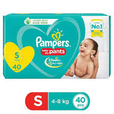 PAMPERS S 40 PANTS