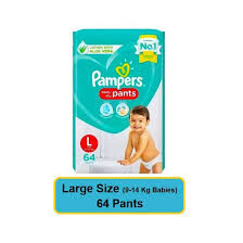 PAMPERS L 7 PANTS
