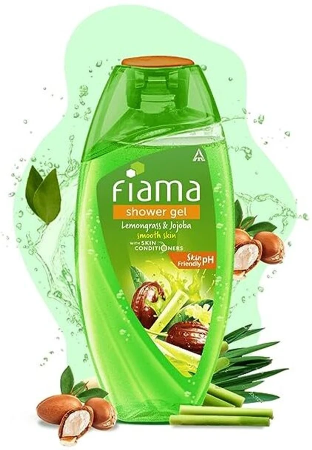 FIAMA SHOWER  GEL LEMONGRASS & JOJOBA 125ML
