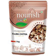 NOURISH RAJMA CHITRA 500G