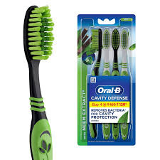 ORAL B CAVITY DEFENSE WITH NEEM EXTRACT COMBO TOOTH BRUSH
