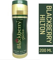 ST LOUIS BLACKBERRY HILTON BODY SPRAY 200ML